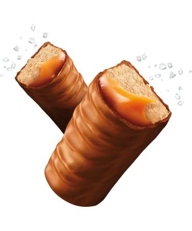 TWIX - Milk Chocolate Caramel Salted Butter & Biscuits Bars - 5 sachets of 46g - 230g - Buy Online on GoSupps.com