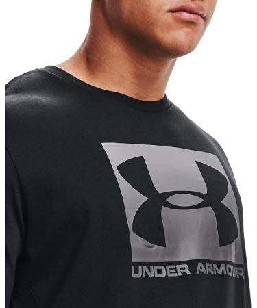 Under Armour Men's Boxed Sportstyle T-shirt Black/Graphite - Size Large - Buy Online on GoSupps.com