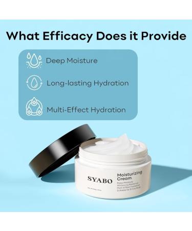 Face & Body Moisturizing Cream | Non-Greasy Hyaluronic Acid Lotion for Extremely Dry & Sensitive Skin | 7.05 Oz - Buy Online on GoSupps.com