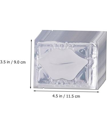 Happyyami Lot De 20 Masques L vres Hydratants Anti- ge Petits Nourrissants Et Apaisants Soin Labial Quotidien Pour Peaux Vari es Blanc Et Dor Usage Unique Protection Des L vres S ches - Buy Online on GoSupps.com