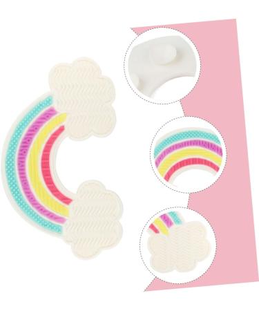 Ipetboom 1pc Scrub Pad Makeup Brush Scrubber Washing Machine Cleaner Silicone Gasket Brush Cleaning Mat Face Brush Cleaner Silicone Cleaning Pad Beauty Tool Cleaner Silicone Brush Cleaner 17.8x11cm Assorted Color - Buy Online on GoSupps.com