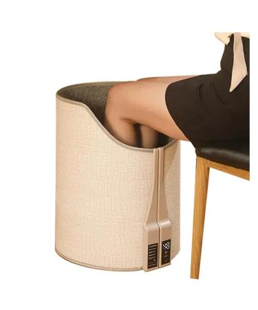 TyatoCepy electrical footheitation digital display foot heating foldable portable foot heating adjustable thermostat foot warmer for home office feet warm EU connector