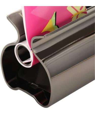 UDQYQ Tubes Queys 3-Pack Stainless Steel Toothpaste Squeezer - Maximize Every Drop with Holder & Stand (Black) - Buy Online on GoSupps.com