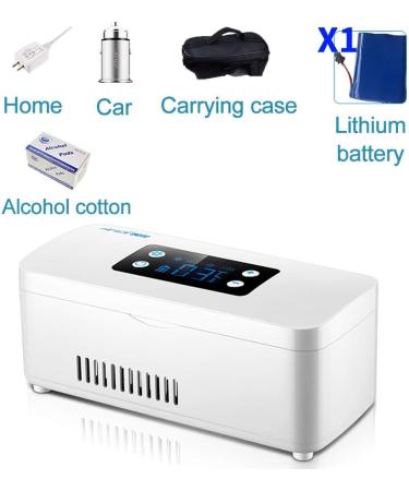 RZM Portable Insulin Cooler Case Keeping Mini Insulin Cooler Car Refrigerator Keeps Diabetes Medication Cool and Insulated (Size : with Lithium Battery) - Buy Online on GoSupps.com