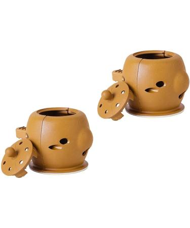 2Pcs Moxa Therapy Device Belly Moxibustion Boxes Body Massagers Healthy Moxa Boxes Moxibustion Boxes Women Family Old Men - Buy Online on GoSupps.com