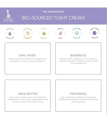Sophie la Girafe Babycare Tushy Cream - Nourishing Hydration for Happy Skin | Soothes Redness & Rash - Shea Butter - 2 oz - Pack of 3 | International Shipping - Buy Online on GoSupps.com