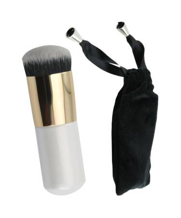 Beaupretty Makeup Tool travel make up powder brush for loose powder cosmetic tools makeup tools blush brush travel makeup brush travel makeup portable Wood foundation Powder Foundation Brush