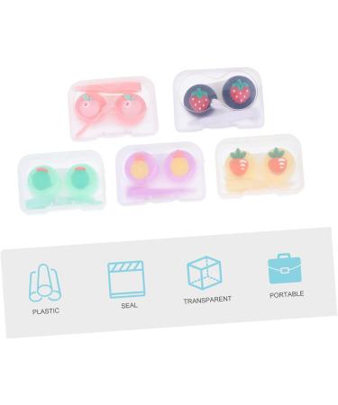 Partykindom 5-Piece Travel Case for Contact Lenses - Organizer with Tweezers - Practical Storage Box & Glasses Holder - Buy Online on GoSupps.com