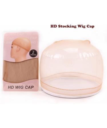 Wig Caps for Women HD Wig Cap for Lace Front Wig Bald Cap for Wigs Stocking Caps for Wigs (6pcs) - Buy Online on GoSupps.com