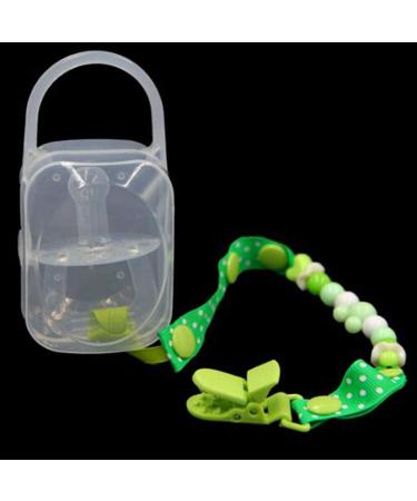 Exceart 7-Pc Pacifier Holder Set - Molar-Goan Suitcase & Box for Baby Accessories | Perfect for Home & Travel - Buy Online on GoSupps.com