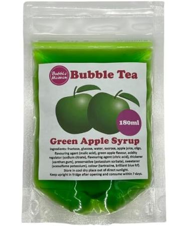 Fruity Green Apple with Blueberry Popping Bobas Bubble Tea Kit 3 to 6 Drinks - Buy Online on GoSupps.com