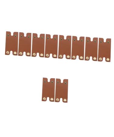 Alipis 10 STK safety razor for men m quina de afeitar para hombre men razor leatherholster razor for men leather protection protective cover travel synthetic leather leder ledge artificial 1 piece (1 Pack) brownx5st