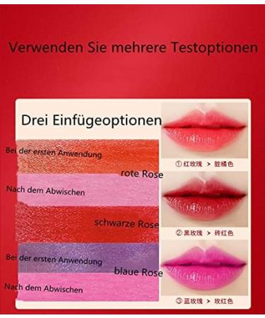 OEDO Cherry Blossom Healthy Red Lipstick Temperature Change Color Waterproof Non-Stick Cup Lip Balm Lip Gloss Rich Pigment Karotten - Buy Online on GoSupps.com