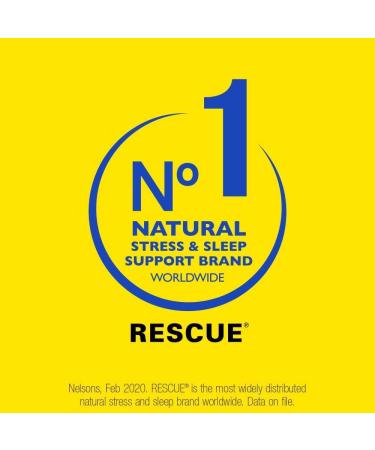Bach RESCUE PLUS Gum Natural Mint Flavor - Stress & Tension Relief with L-Theanine and Vitamin B5 - 10 Pack - Buy Online on GoSupps.com