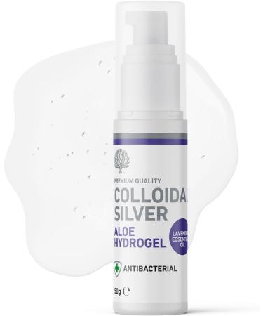 Nature's Greatest Secret Antibacterial Aloe Vera Hydrogel with Lavender Essential Oil and Colloidal Silver 50g for Soothing & Hydrating - Buy Online on GoSupps.com