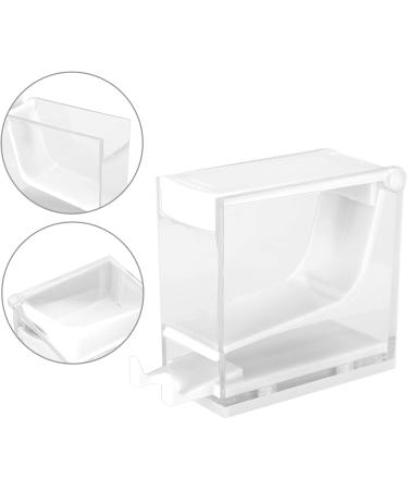 Boxwizard 4 Colors Dental Cotton Roll Dispenser Holder - Press Type Divider for Dentists (White) - International Shipping Available - Buy Online on GoSupps.com