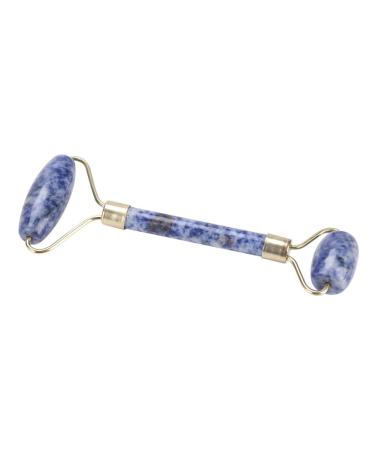 Verdant touch massage roller artificial jade double head beauty scooter face eyes neck massage device bland relief magnet spine massage device
