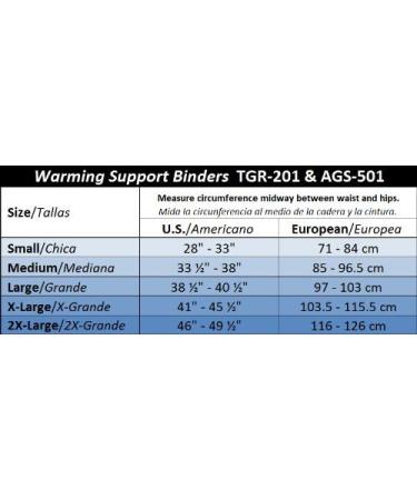ITA-MED Angora Warming Support Binder - Medium | International Shipping Available - Buy Online on GoSupps.com
