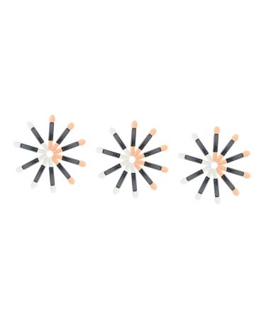Didiseaon 150 Pcs Makeup Brush Eye Shadow Brush Sponge Eye Shadow Applicator Miss Makeup Tools Mix mediumx3pcs Assorted Colorx3pcs