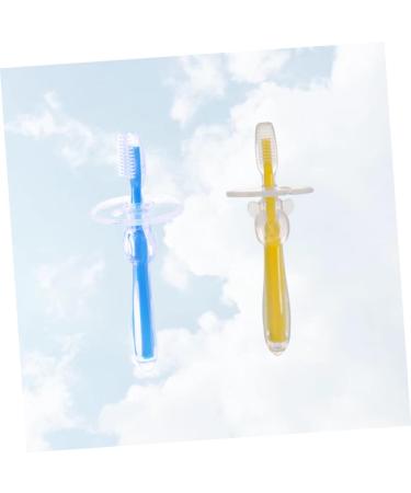 FRCOLOR 6 Pcs Silicone Umbrella-Shaped Toothbrush Set - Training Toothbrush Accessories for Kids | International Shipping Available - Buy Online on GoSupps.com