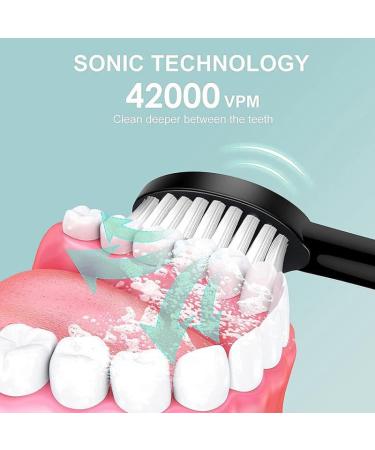 Buy Sonic Electric Toothbrush - USB Charging IPX7 Waterproof 60 Days Battery Life - International Shipping - Buy Online on GoSupps.com
