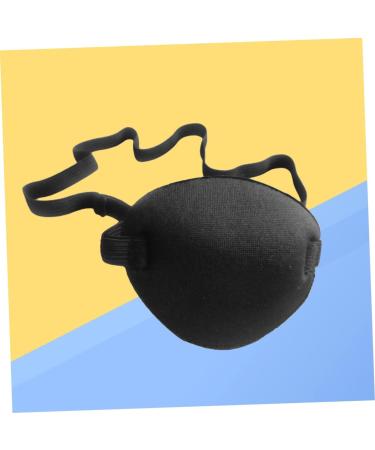 COOLHIYA 2pcs Lazy Eye Patch Adult Costumes Eye Mask Single Eye Cover Prom Props Eye Patches Eyepatch Black - Buy Online on GoSupps.com