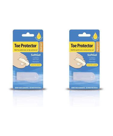 Profoot Toe Protector - Pack of 4 - Toe Caps - Hammer Toe Protectors 1 Count (Pack of 4)