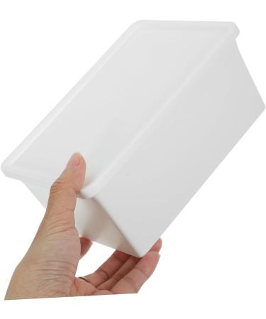 Alipis Organization Bucket Box Sheet storage box Beads laundry powders holder dedicated Laundry Detergent Holder washing powder laundry powder bin desktop storage barrel Japanese-style 16.8X11X7.5CM White - Buy Online on GoSupps.com