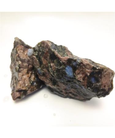 Natural Crystal Rough 80-100g Natural Blue Amphibole Specimen Decoration Stones 3-8cm 80-100g