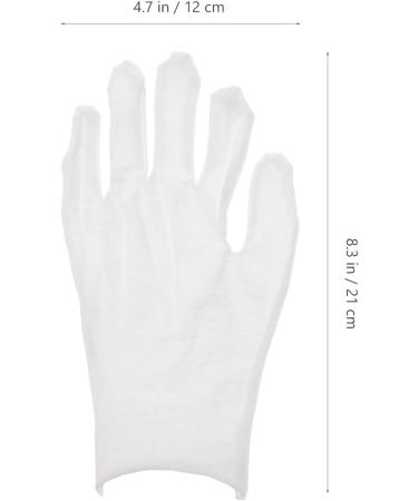 Beaupretty 15 Pairs White Moisturizing for Dry Hands Overnight Bedtime Spa for Dry Sensitive Irritated Skin - Buy Online on GoSupps.com