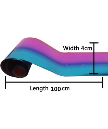 Warm Girl Nail Art Foil Glue Gel with Starry Sky Star Foil Stickers Set Nail Transfer Tips Manicure Art DIY 8ML 10PCS (2.5cm100cm) Stickers 85 - Buy Online on GoSupps.com