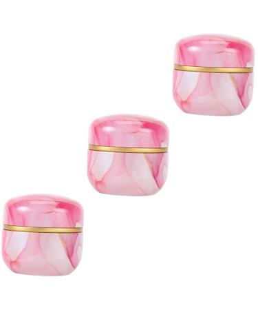 Alipis 3pcs Loose Powder Storage Box Chinese Food Containers Coffee Tins Round Storage Jar Loose Tea Aldult