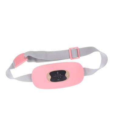 FOMIYES Heating Waist Massager Belt with Heat Levels Portable Menstrual Relief Device for Cramps and Back Pain Lightweight and Comfortable Design for Women