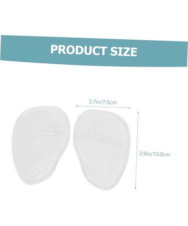 FOMIYES High Heel Inserts - Breathable Metatarsal Pads & Shoe Cushions for Comfort | 4 Pairs Sports White 10x7x0.8cm - International Shipping Available - Buy Online on GoSupps.com