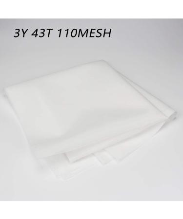 3 Yards 50 Inch White Silk Screen Printing Fabric Mesh | 110 Mesh High Tension | Ink Supplies - Buy Online on GoSupps.com