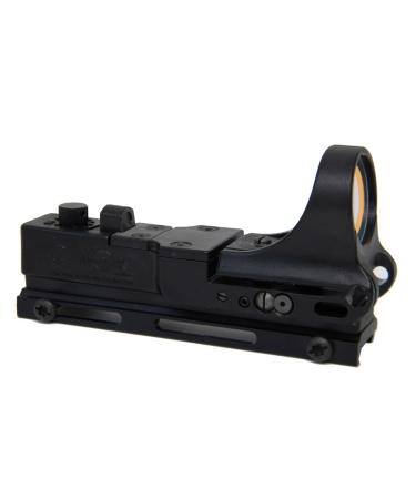 C-MORE Systems Tactical Railway Red Dot Sight with Click Switch 8 MOA Black