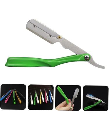 Minkissy Stainless Steel Eyebrow Trimmer - Manual Razor Tool Set (3 Pieces) - Precision Shaving for Men - 22.2x13.2cm - Buy Online on GoSupps.com