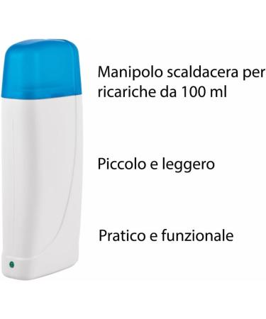 Anyskin Hair Removal Wax Roll On Kit with Professional Hair Removal Wax Heater - Contains 1 Roll On Wax Made in Italy + Anyskin - Buy Online on GoSupps.com