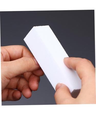 Housoutil Nail Sanding Block Nail Files Sand Paper Nail Sanding Buffer Double Sided Nail Files Toenail File Finger Nail Files Nail Files Board Sandpaper White Pedicure Baby - Buy Online on GoSupps.com