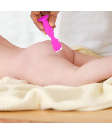 Medical Grade Baby Bottom Brush & Facial Cream Spatulas 2PCS - Silicone Nappy Rash Cream Applicator for Newborns - Buy Online on GoSupps.com