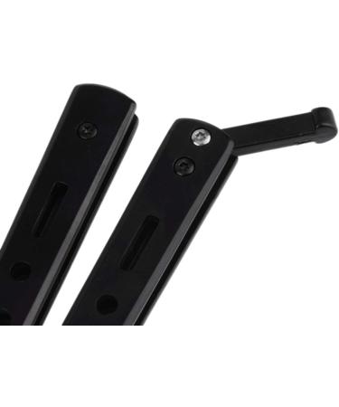 Ultnice Practice Comb Knife - Stainless Steel Blunt Training Tool for Beginners (Black) | Safe Practice for Skills Development - Buy Online on GoSupps.com