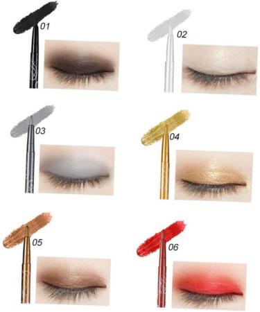 DOITOOL 12 Pcs Eyeliner Waterproof Eye Shadow Pen Eyeshadow Pen Set Lipstick Pen Highlight Miss - Buy Online on GoSupps.com