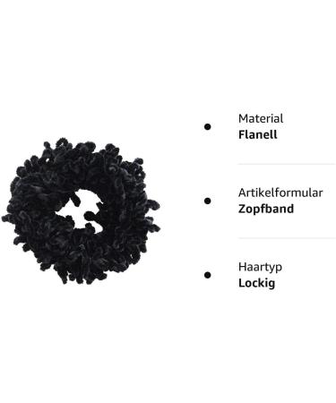 Buy Volumising Scrunchie Big Hair Tie Ring - Hijab Volumizer Khaleeji Headwear for Women | Black - International Shipping Available - Buy Online on GoSupps.com