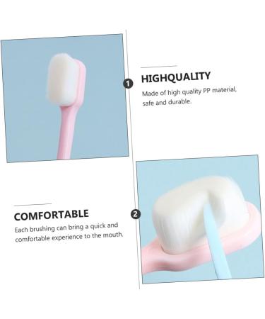 Beaupretty 2pcs Practical Toothbrush Set - Effective Toothbrush Cleaning for Personal Care | International Shipping Available - Buy Online on GoSupps.com