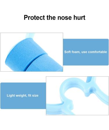 COHEALI Nose Plugs Jewelry Accessories 10Pcs - Nose Bleed Stopper Nose Clips - Emergency Nasal Clip - Sky-blue - Buy Online on GoSupps.com