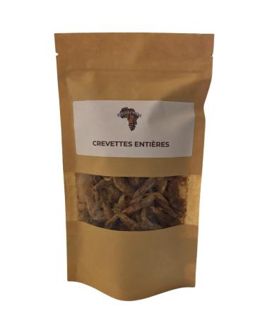 G n rique Medium Dried Whole Shrimp - Intense & Umami Flavour - African and Asian Cuisine - 50g Bag