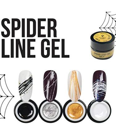 Victoria Vynn Spider Line Gel Manicure - UV LED Nail Art 5ml Black | International Shipping - Buy Online on GoSupps.com
