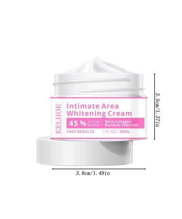 Intimate Area Whitening Cream | Leaving Cream for Neck Elbow & Inner Thighs | After Sun Brightening & Melanin Repair | Best Lightening Body Cream for Dark Skin - Buy Online on GoSupps.com