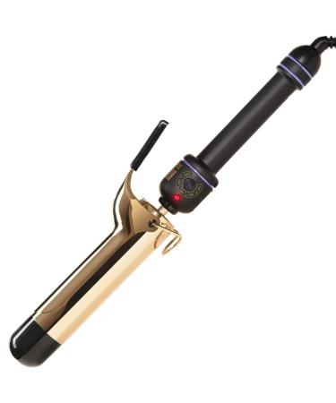 Hot Tools Pro Signature Gold Curling Iron 38 mm (Gold-Platted Barrels Pulse Technology Long Lasting Curls and Waves) HTIR1577UKE 38mm