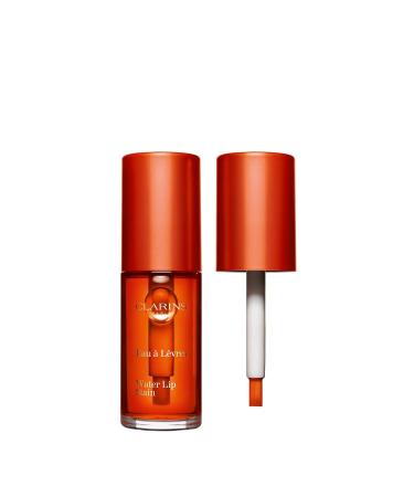 Clarins Water Lip Stain | Matte Finish | Moisturizing and Softening | Buildable  Transfer-Proof  Mask-Proof  Lightweight and Long-Wearing 02 - Orange Water